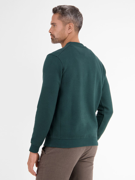 LERROS Grünes Herren-Sweatshirt LERROS