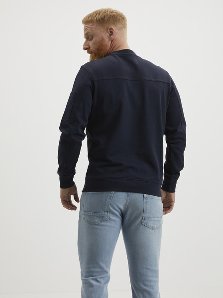 LERROS Dunkelblaues Sweatshirt für Herren LERROS