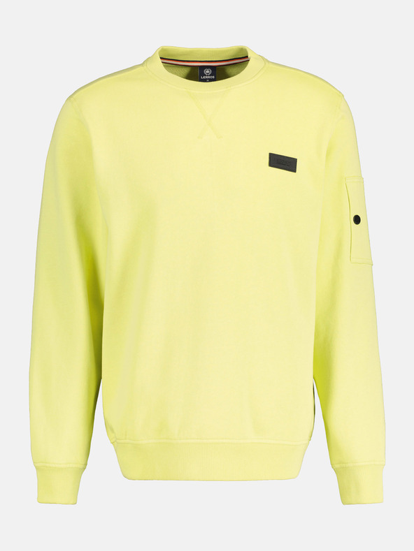 LERROS Hellgrünes Herren-Sweatshirt von LERROS