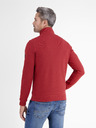LERROS Rotes Herren-Basic-Sweatshirt LERROS