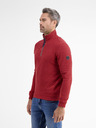 LERROS Rotes Herren-Basic-Sweatshirt LERROS