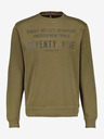 LERROS Khakifarbenes Herren-Sweatshirt LERROS