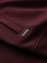 Ombre Clothing Herren Strickpullover mit Struktur und Kragen - graphit melange V1 OM-SSNZ-0149 Ombre Clothing