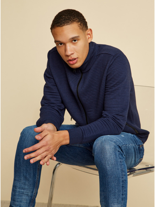 ZOOT.lab Dunkelblaues Herren-Sweatshirt ZOOT.lab Malvin