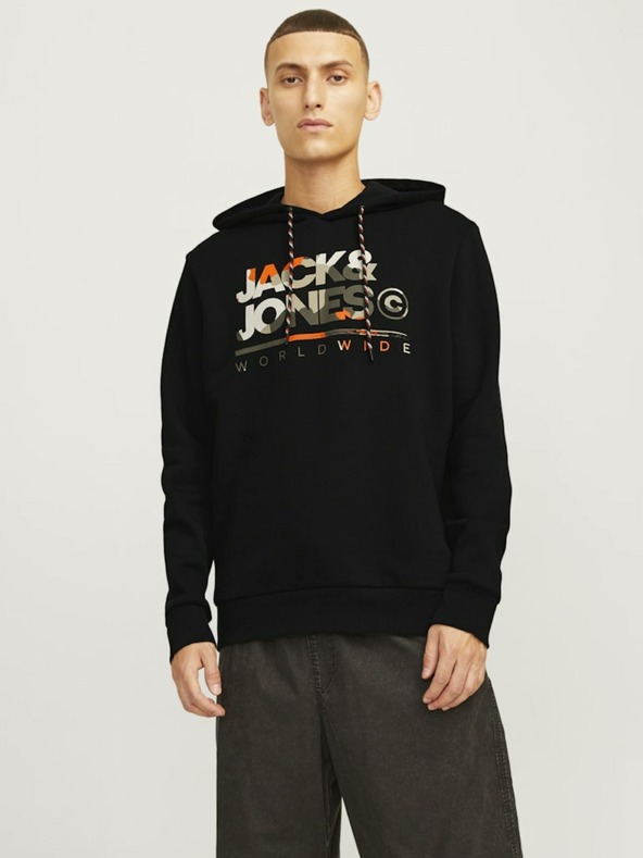 Jack & Jones Jack & Jones Herren Kapuzenpullover schwarz