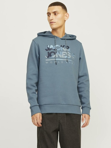 Jack & Jones Blauer Jack & Jones Kapuzenpullover für Herren
