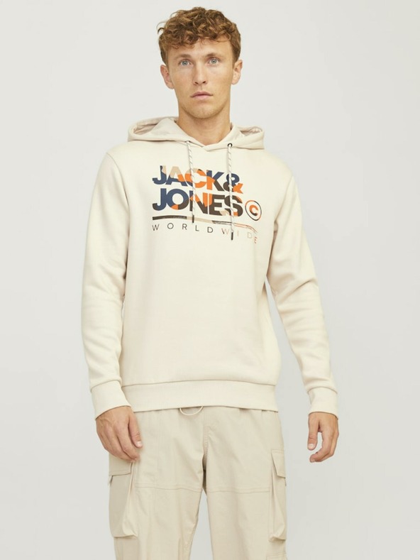 Jack & Jones Jack & Jones Herren Kapuzenpullover Beige