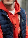 LERROS Orangefarbener Herren-Kapuzenpullover LERROS