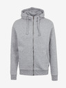 ZOOT.lab Grauer Herren-Basic-Kapuzenpullover mit Reißverschluss ZOOT.lab Michael