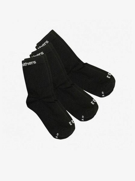 Horsefeathers 3PACK Horsefeathers Socken Schwarz