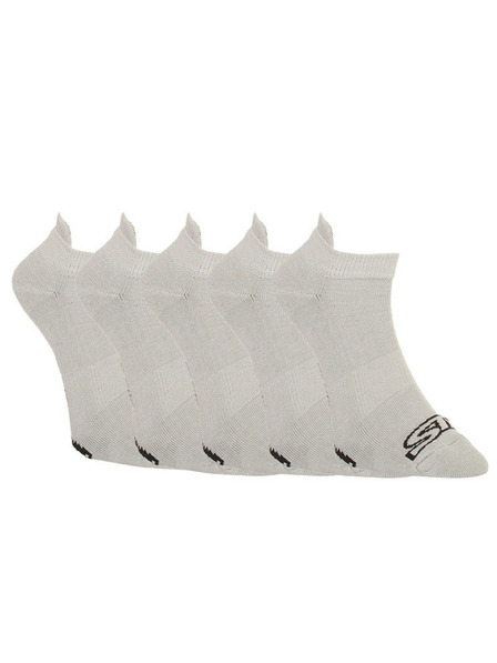 Styx 5PACK Styx niedrige Socken grau