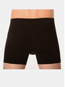 gino Gino Seamless Bamboo Boxershorts für Männer Schwarz