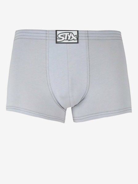 Styx Styx Herren Boxershorts klassisch elastisch hellgrau