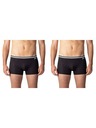 Bellinda Doppelpack Baumwoll-Boxershorts - Schwarz