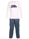 Styx Styx Polka Dot Schlafanzug für Männer
