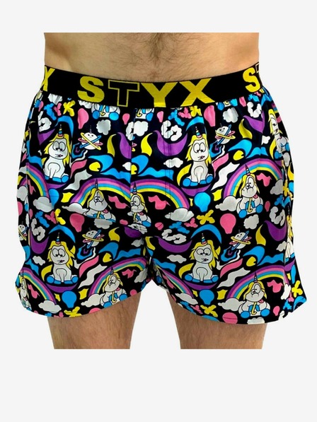 Styx Herren Styx Art Sport Gummishorts Unicorn
