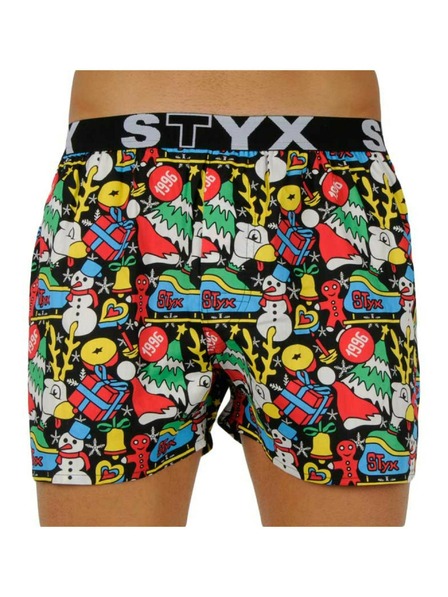 Styx Herren Styx Art Sport Shorts Gummi Weihnachten