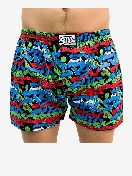 Styx Herren-Shorts Styx art classic rubber graffiti
