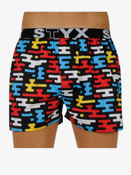 Styx Herren Styx Kunst-Sport-Gummi-Flachshorts