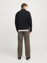 Jack & Jones Schwarzer Jack & Jones Herren Zip Pullover