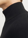 Jack & Jones Schwarzer Jack & Jones Herren Zip Pullover