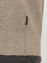 Jack & Jones Jack & Jones Herren Pullover mit Reißverschluss Beige