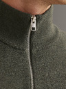 Jack & Jones Jack & Jones Khaki Herren Pullover mit Reißverschluss