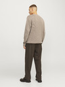 Jack & Jones Jack & Jones Herren Pullover mit Reißverschluss in Beige