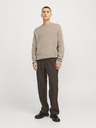 Jack & Jones Jack & Jones Herren Pullover mit Reißverschluss in Beige
