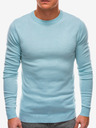 Ombre Clothing Hellblauer Herren Basic-Pullover Ombre Clothing