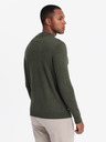 Ombre Clothing Herren-Rollkragenpullover aus Viskose, gestrickt, dunkelgrau V5 OM-SWTN-0125 Ombre Clothing