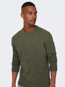 ONLY & SONS Khaki Herren ONLY & SONS Ese Pullover