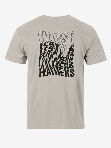 Horsefeathers Verzerren Sie das Horsefeathers-T-Shirt
