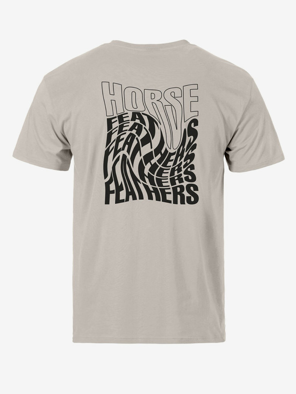 Horsefeathers Verzerren Sie das Horsefeathers-T-Shirt