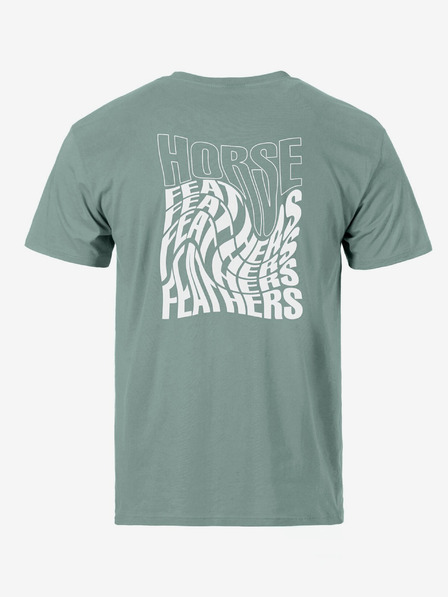 Horsefeathers Verzerren Sie das Horsefeathers-T-Shirt