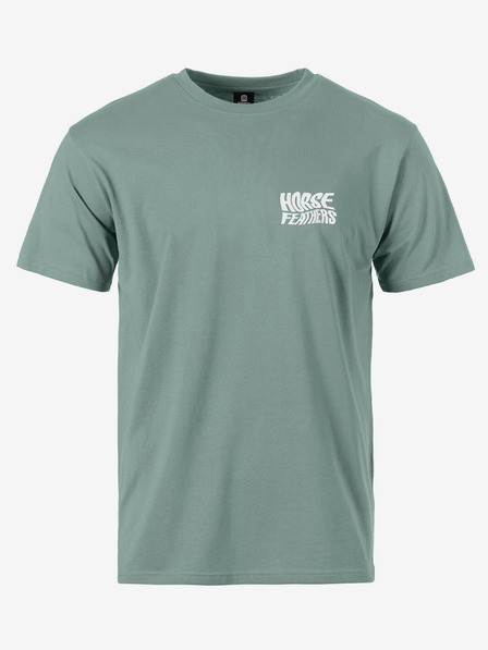 Horsefeathers Verzerren Sie das Horsefeathers-T-Shirt