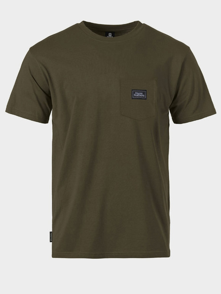 Horsefeathers T-shirt Alpha - verbrannt oliv Größe L HORSEFEATHERS