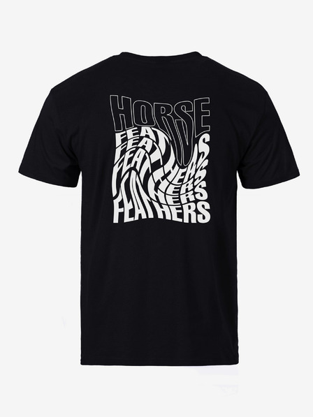 Horsefeathers Verzerren Sie das Horsefeathers-T-Shirt