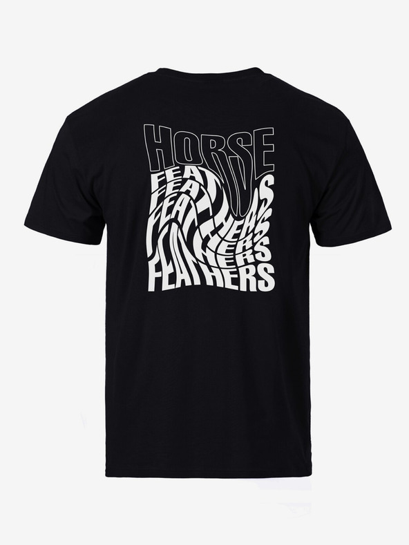 Horsefeathers Verzerren Sie das Horsefeathers-T-Shirt