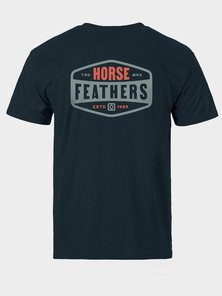 Horsefeathers T-shirt Hexagon II - Teich Größe L HORSEFEATHERS