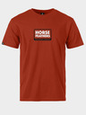 Horsefeathers T-shirt Millennium - orange-rost Größe L HORSEFEATHERS