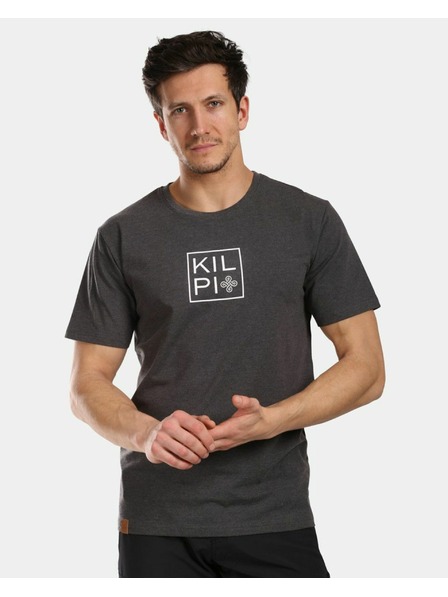 Kilpi Herren Baumwoll-T-Shirt Kilpi VIBE-M Dunkelgrau