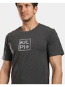 Kilpi Herren Baumwoll-T-Shirt Kilpi VIBE-M Dunkelgrau