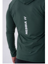 Nebbia Langarm-T-Shirt mit Kapuze 330 Nebbia