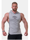 Nebbia Legenden-geprüftes Tank-Top mit Kapuze 191 Nebbia Light Grey