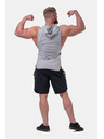 Nebbia Legenden-geprüftes Tank-Top mit Kapuze 191 Nebbia Light Grey