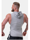 Nebbia Legenden-geprüftes Tank-Top mit Kapuze 191 Nebbia Light Grey