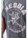 Nebbia Gewaschenes Oversized-T-Shirt GOLDEN AGE 790 M,schwarz