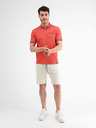LERROS Rotes Herren-Poloshirt LERROS