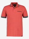 LERROS Rotes Herren-Poloshirt LERROS